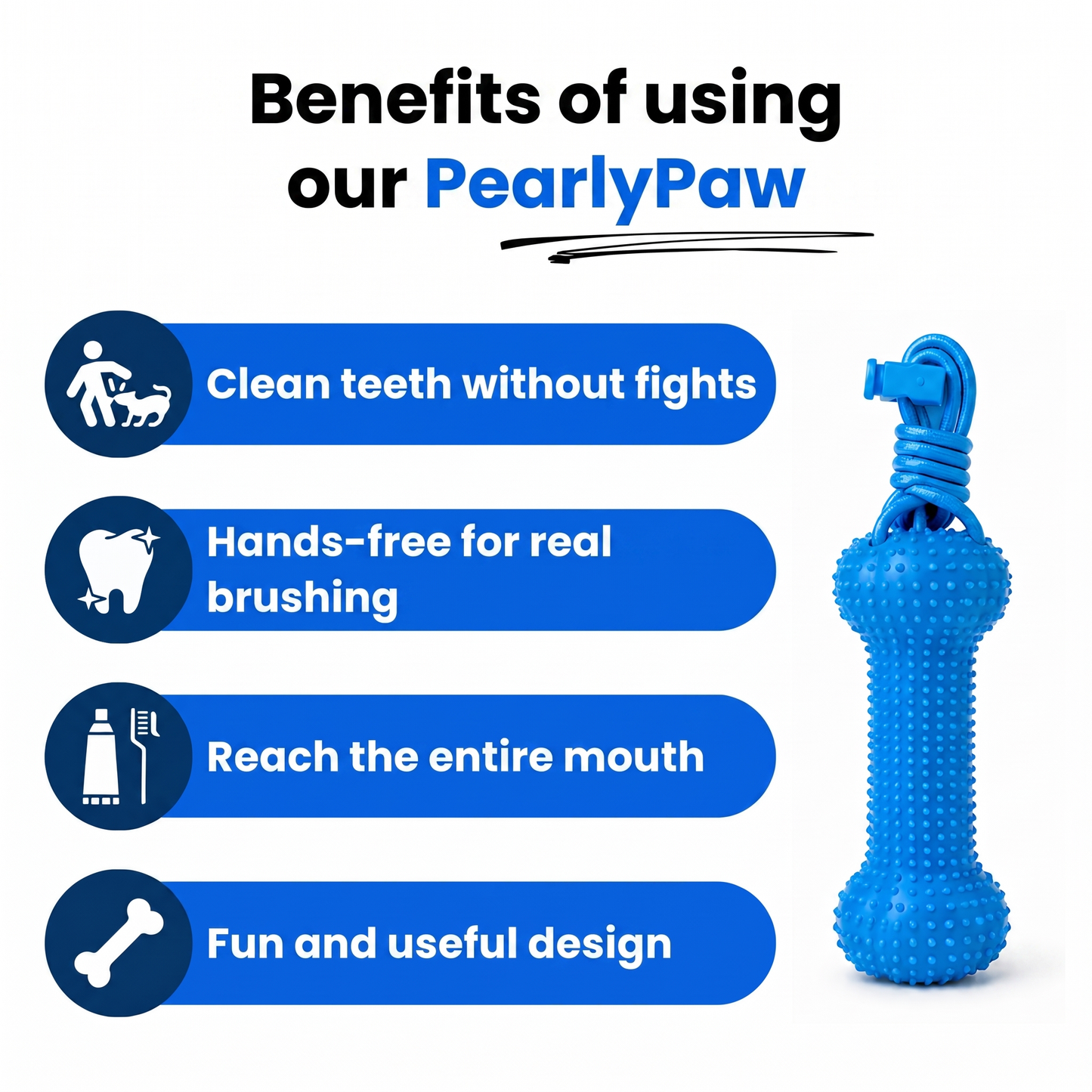 PearlyPaw™ Dog Teeth Cleaner